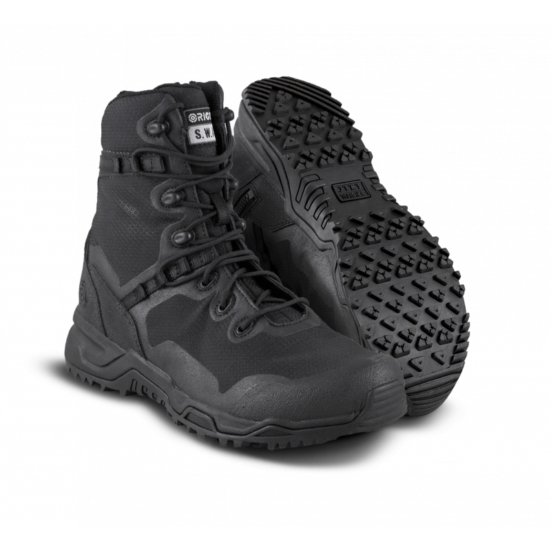 Botas Alpha Fury 8" Pretas [Original SWAT] — Calçado — Airsoft Market PT