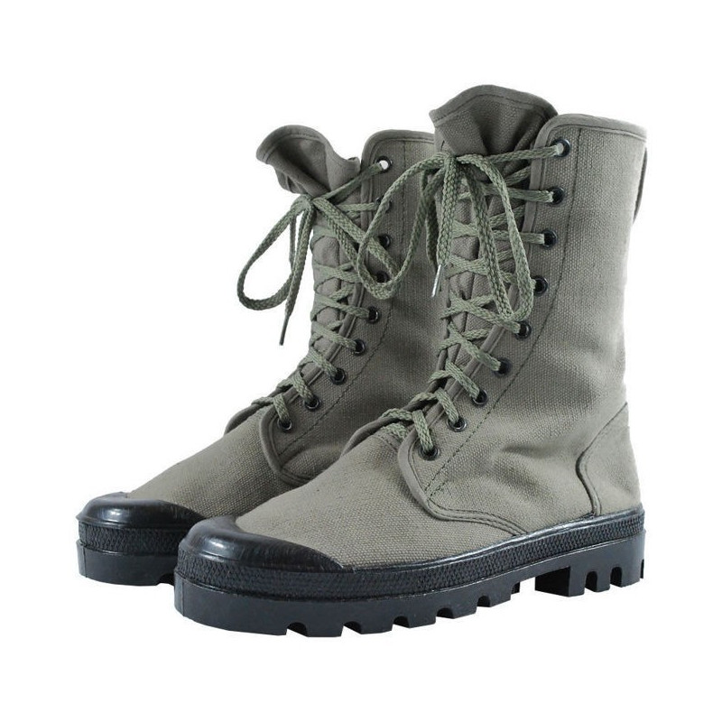 Botas Comando Francesas em Lona OD — Calçado — Airsoft Market PT