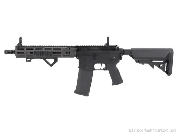 Réplica AEG M4 Specna Arms RIS III Daniel Defense SA-E27 Edge Gen.2 Hal2 ETU 10.5" preta/Cinza — Rifles de Assalto (AR/M4/AK) — Airsoft Market PT