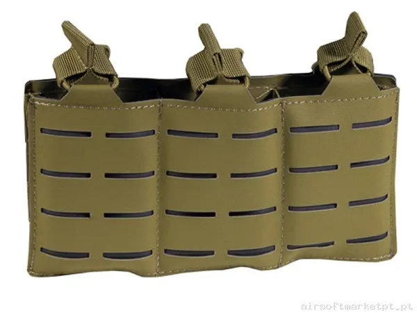 Pouch Corso Cargador M4 Triple Dagger Mk1 Láser Coyote — Coletes & Rigs — Airsoft Market PT