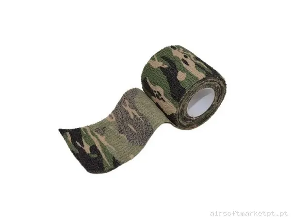 Cinta camuflaje - Woodland — Vestuário (Fardas) — Airsoft Market PT