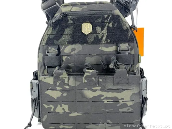 CHALECO CONQUER MQR MULTICAM BLACK — Coletes & Rigs — Airsoft Market PT