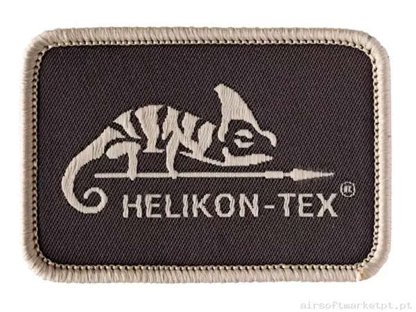 Parche Tela Helikon-Tex Logo Patch coyote — Patches & Decoração — Airsoft Market PT