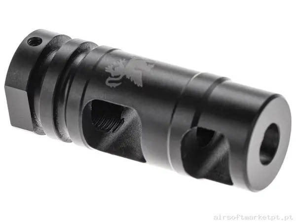 Externo Quebra-chamas PTS Griffin M4sd Muzzle Brake Ccw negra — Acessórios & Componentes — Airsoft Market PT