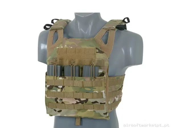 Chaleco JPC Multicam Con Placas Balísticas - 8 Fields — Coletes & Rigs — Airsoft Market PT