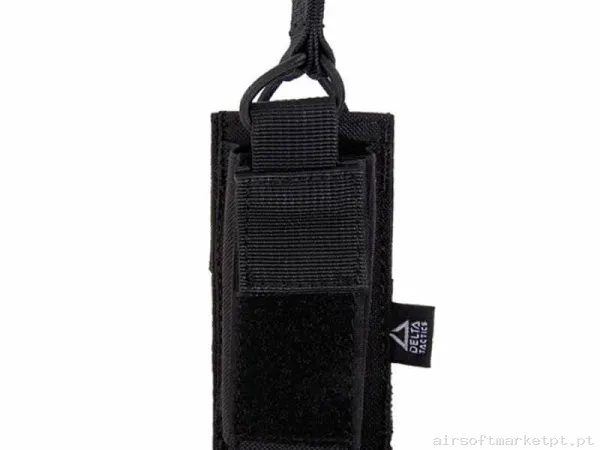 Pouch Magazine Pouch Pistola Delta Tactics Open Top negro — Carregadores / Magazines — Airsoft Market PT