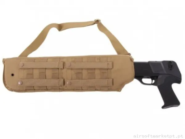 Coldre Porta Shotgun Delta Tactics Tan — Sacos & Mochilas — Airsoft Market PT