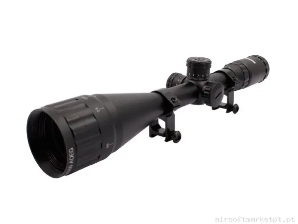 Visor Arsenic Argon 6-24X50 AOL negro — Miras & Ópticas — Airsoft Market PT