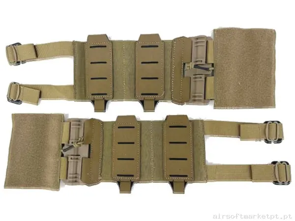 Cummerbound Elástico Conquer Coyote — Coletes & Rigs — Airsoft Market PT