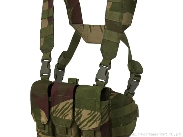 Colete Chest Rig Helikon-Tex Chicom Rig Camuflagem Rhodesian — Coletes & Rigs — Airsoft Market PT