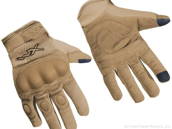 Luvas Wiley X Durtac Smart Touch tan — Gear Táctico — Airsoft Market PT