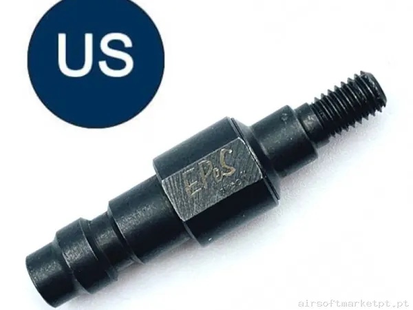 Adaptador HPA Us Self Closing Epes para WE/Kj Works/VFC Magazine de Gás — HPA & Linhas — Airsoft Market PT