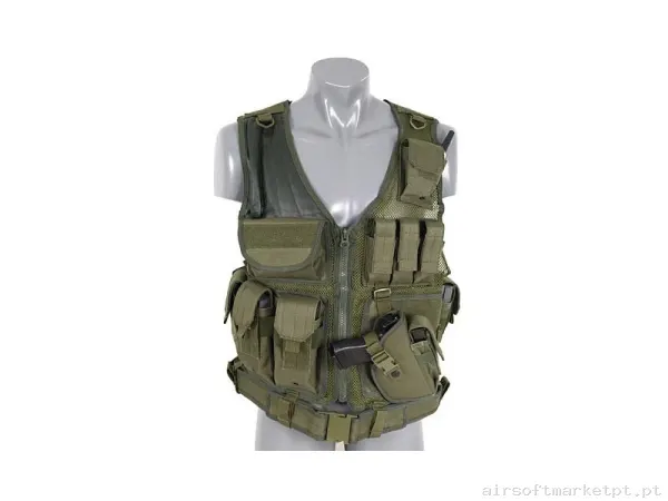 Chaleco Airsoft CQB - OD Verde — Coletes & Rigs — Airsoft Market PT