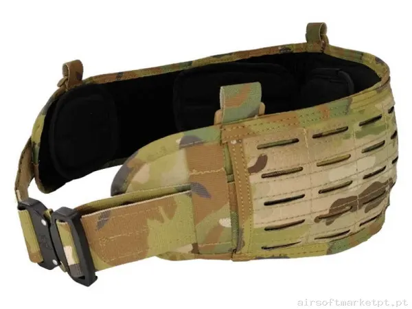 Cinturão tático MOLLE Conquer Cinco Waist Belt Estilo multicam — Gear Táctico — Airsoft Market PT