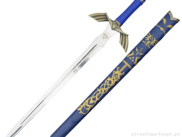 Espada Ornamental Estilo the Legend of Zelda ZS585-2BL azul — Ferramentas — Airsoft Market PT