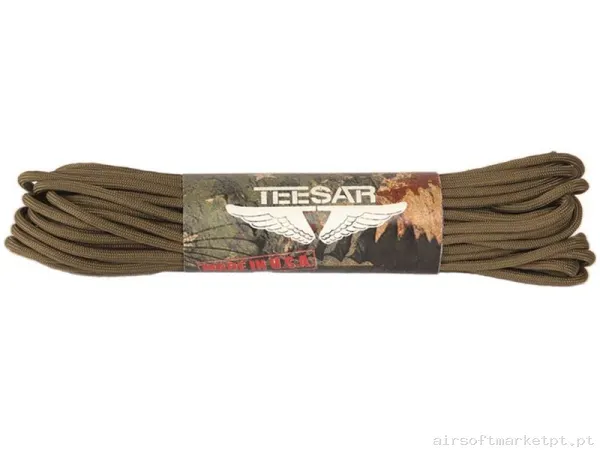 Corda Multiuso Mil-Tec Us 50ft Paracord coyote — Acessórios & Componentes — Airsoft Market PT