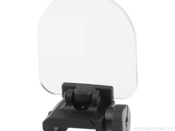 Mira Protetora Ponto Vermelho Aim-O Red Dot Universal Flip-Up preto — Miras & Ópticas — Airsoft Market PT