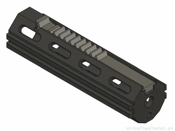 Interno Pistão AEG 12 Dentes Retroarms Nylon para M4 de Curso Curto — Peças Internas (AEG) — Airsoft Market PT