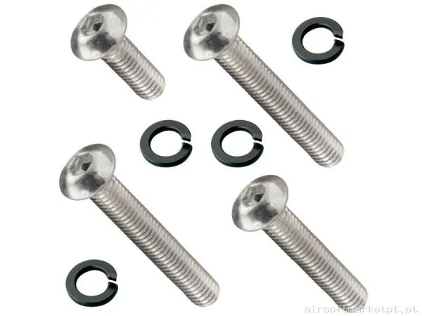 SET TORNILLO GEARBOX VER.3 G36 ACERO INOXIDABLE FPS SV32 — Peças Internas (AEG) — Airsoft Market PT