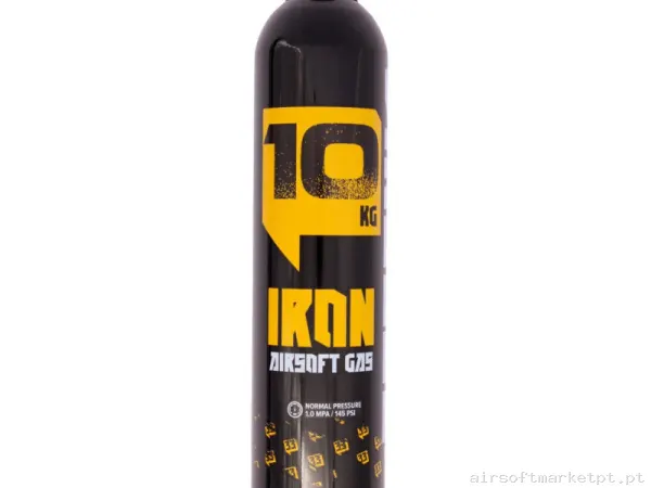 Botella Green Gas Arsenic Iron 10kg Sin Silicona — Gás & CO2 — Airsoft Market PT
