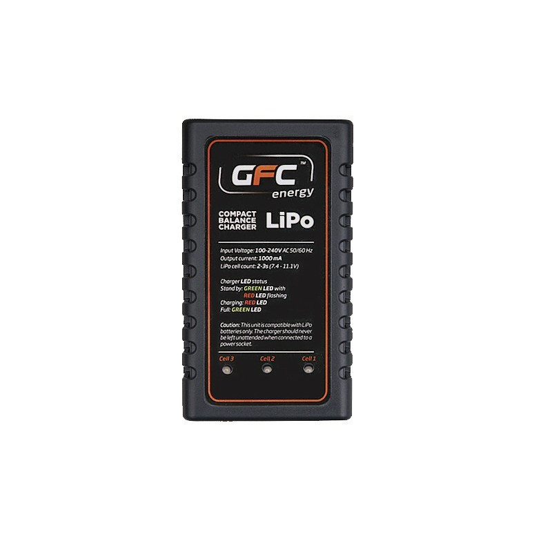 Carregador Balanceador LiPo [GFC] — Baterias & Carregadores — Airsoft Market PT