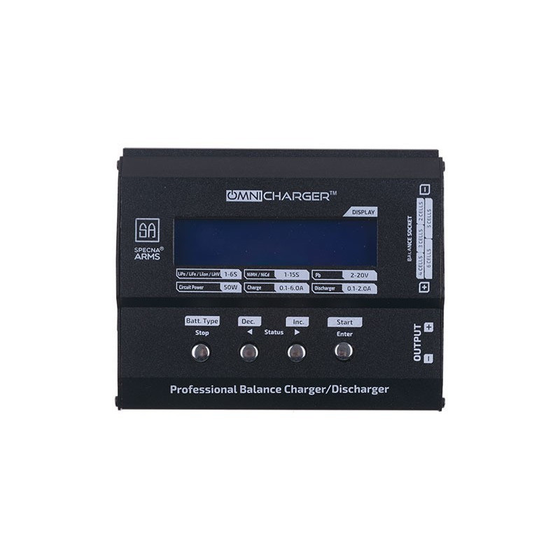 Carregador Profissional OmniCharger™ [Specna Arms] — Baterias & Carregadores — Airsoft Market PT