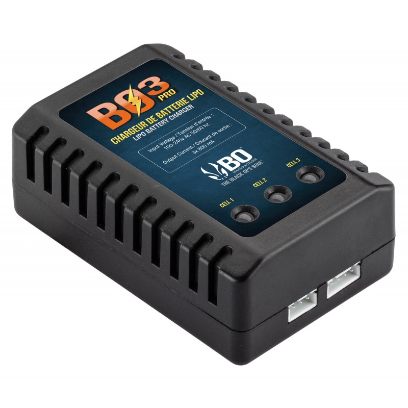 Carregador Balanceador BO3 LiPo [BO Manufacture] — Baterias & Carregadores — Airsoft Market PT
