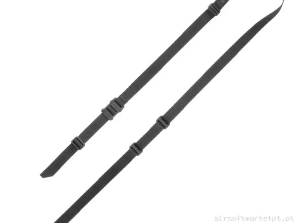 Correia Tática 2 Pontos Magpul Ms1 Lite Sling preta — Gear Táctico — Airsoft Market PT