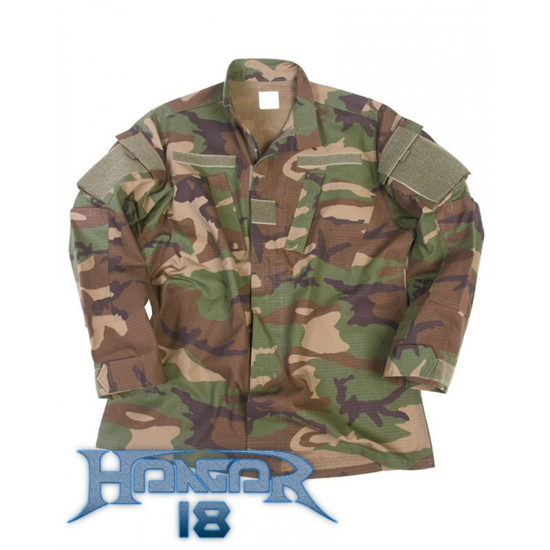 Casaco ACU Woodland Ripstop — Vestuário (Fardas) — Airsoft Market PT
