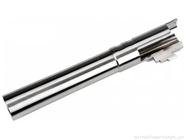 Externo Pistola Cano Externo Cowcow Hi-Capa 5.1 .45 Marking Plata — Acessórios & Componentes — Airsoft Market PT