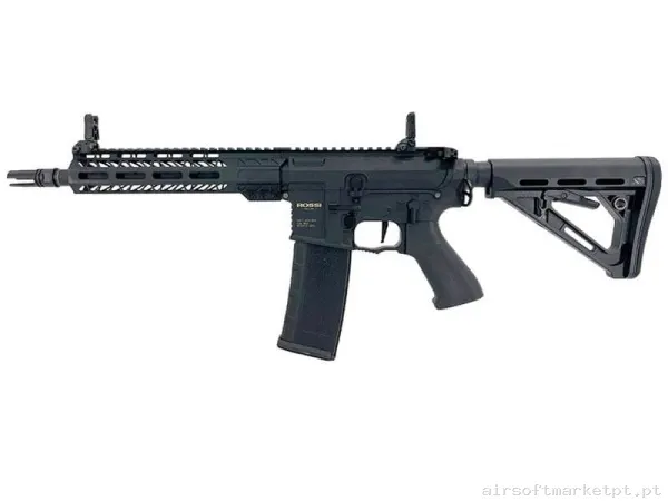 Réplica airsoft AEG M4 Rossi Sentinel Delta negra — Rifles de Assalto (AR/M4/AK) — Airsoft Market PT
