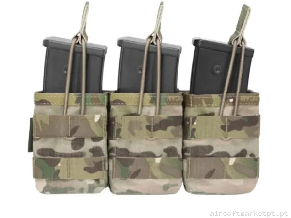 Pouch Magazine Pouch Triple G36 Warrior Assault Open Top multicam — Coletes & Rigs — Airsoft Market PT