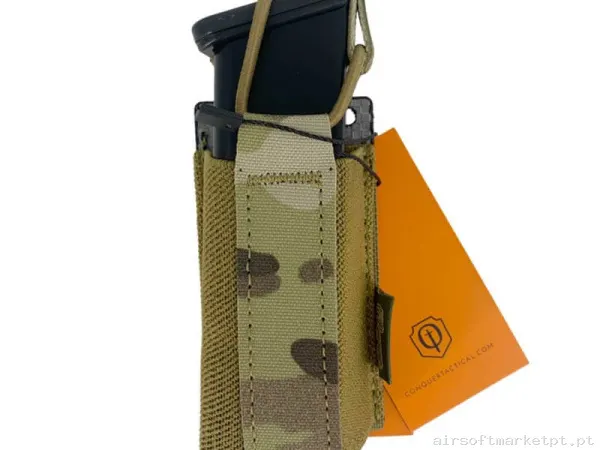 Pouch Magazine Pouch Pistola Conquer Tegris 9mm Estilo multicam — Carregadores / Magazines — Airsoft Market PT
