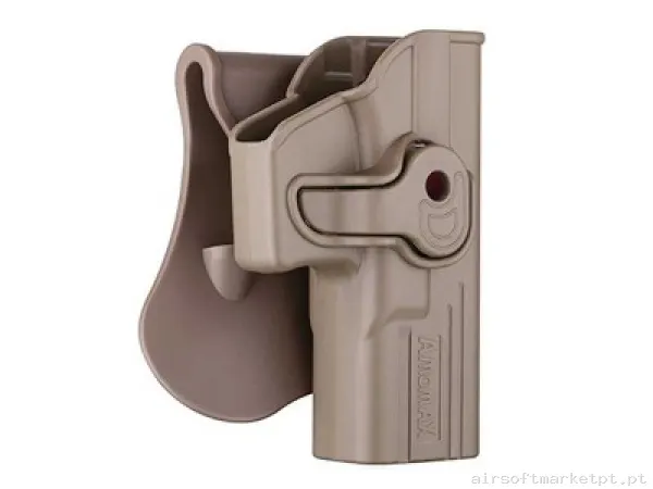 Coldre 360º Glock Amomax Tan — Acessórios & Componentes — Airsoft Market PT