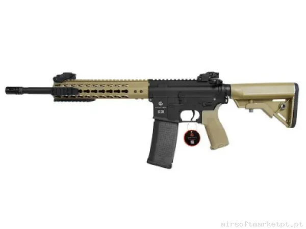 M4 Superlite Recon 14.5" Carbontech Evolution Não Negro - Tan — Rifles de Assalto (AR/M4/AK) — Airsoft Market PT