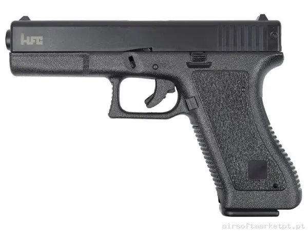 Réplica Mola Pistola G17 Hfc HA-117B negra — Pistolas — Airsoft Market PT
