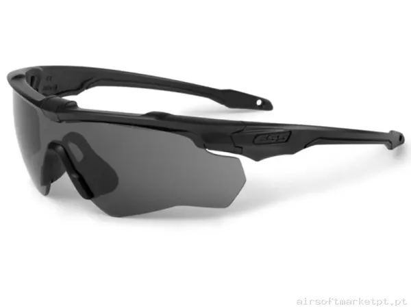 Óculos Ess Crossblade One Pc Fumê Pretos — Proteção Ocular & Facial — Airsoft Market PT