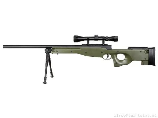 Réplica Mola Cerrojo L96 Saigo Well Mb01c verde — Peças Internas (GBB/Sniper) — Airsoft Market PT