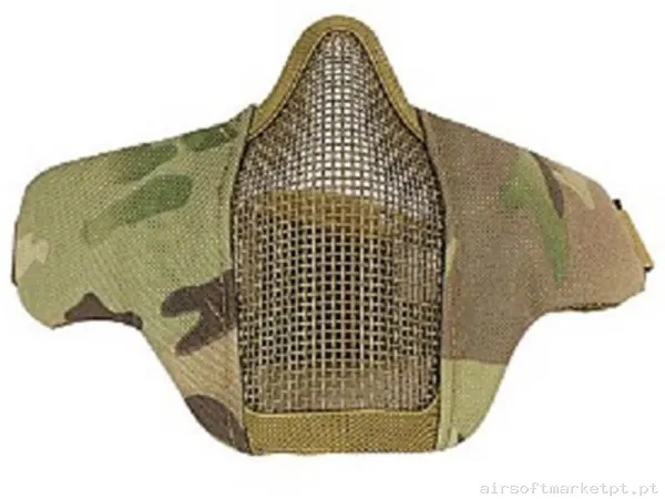 Máscara de Proteção Malha/Tecido Wosport Starker IV Estilo multicam — Proteção Ocular & Facial — Airsoft Market PT
