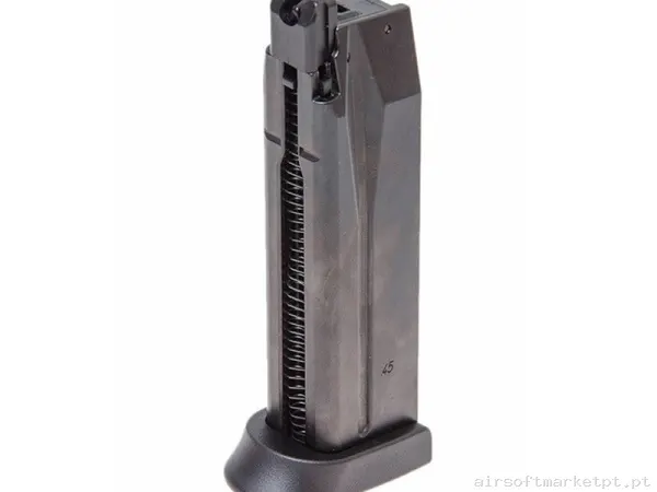 CARGADOR PISTOLA GAS HK45 TOKYO MARUI 26BBS — Carregadores / Magazines — Airsoft Market PT