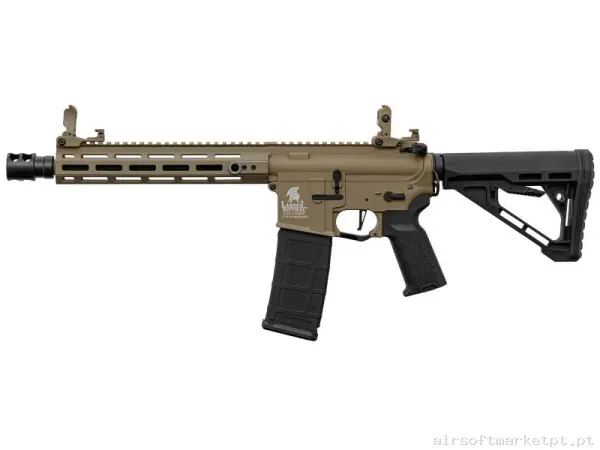 Réplica airsoft AEG M4 Lancer Tactical LT-32 Sparta Gen3 negra/Tan — Rifles de Assalto (AR/M4/AK) — Airsoft Market PT
