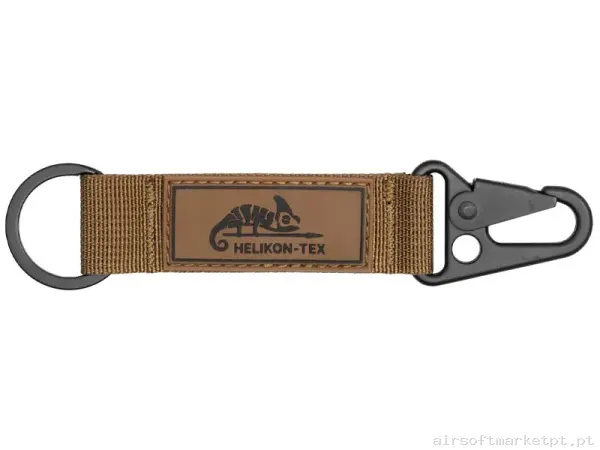 Chaveiro com Mosquetão Helikon-Tex Logo Snap Hook Chaveiro coyote — Outros — Airsoft Market PT