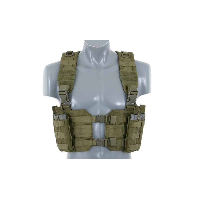 Colete Chest Harness Olive [8Fields] — Coletes & Rigs — Airsoft Market PT
