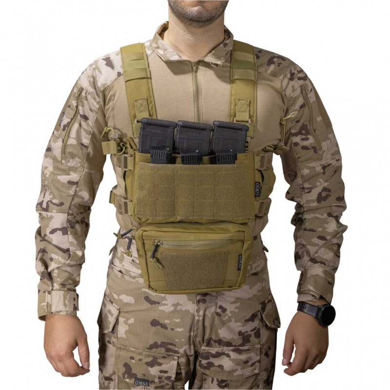 Chest Rig Corso Flint MK2: Mobilidade, Qualidade e Personalização — Coletes & Rigs — Airsoft Market PT
