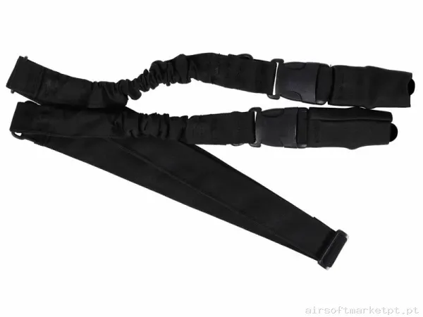 Correia Tática 2 Pontos Extração Rápida de 2 Pontos Delta Tactics preta — Gear Táctico — Airsoft Market PT