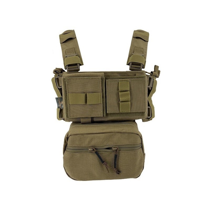 Mini Chest Rig Coyote [Conquer] — Coletes & Rigs — Airsoft Market PT