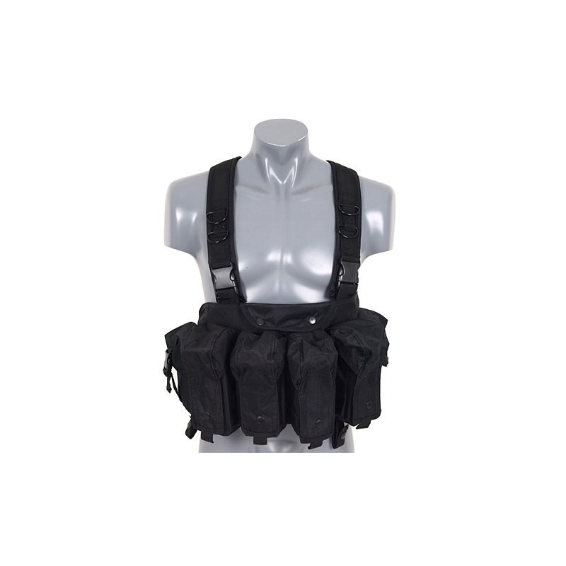 Colete Chest Rig V.II Preto — Coletes & Rigs — Airsoft Market PT