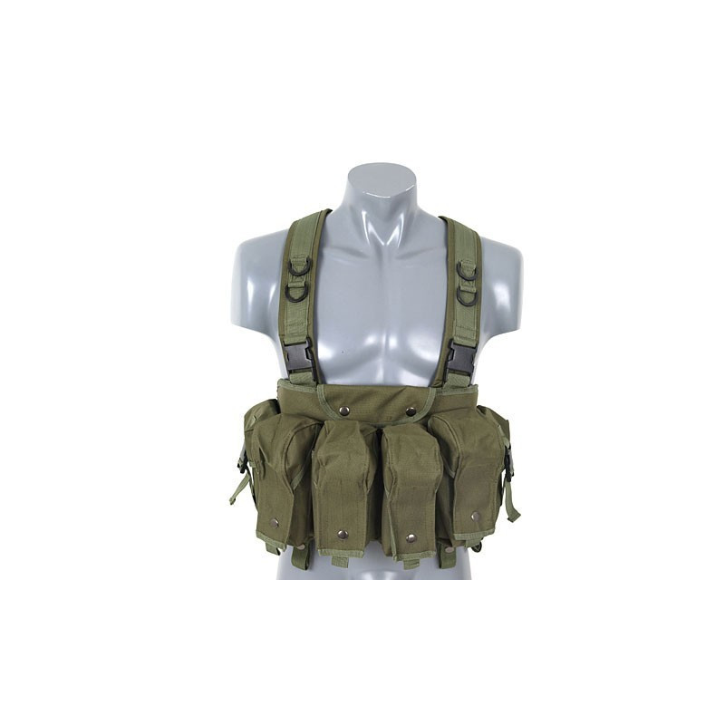 Colete Chest Rig V.II Olive — Coletes & Rigs — Airsoft Market PT