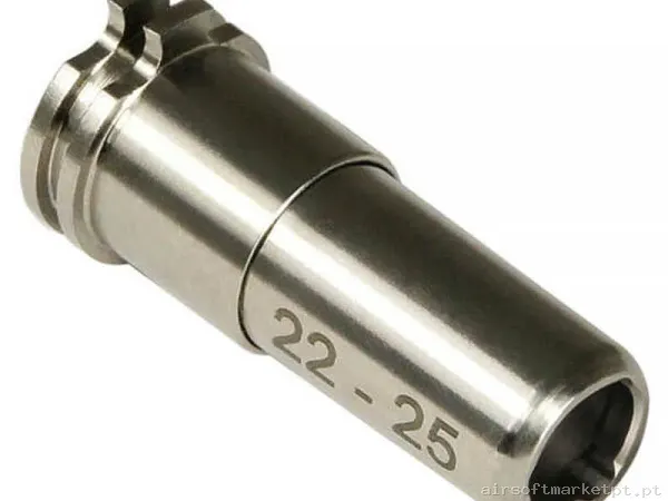 Interno Nozzle AEG Ajustável Maxx Model Double Sealing CNC Titânio 22-25MM — Peças Internas (AEG) — Airsoft Market PT