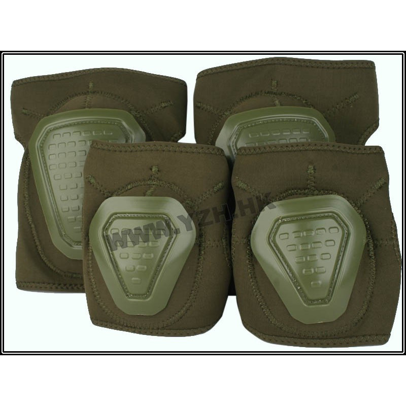 Conjunto Joelheiras e Cotoveleiras OD — Vestuário (Fardas) — Airsoft Market PT
